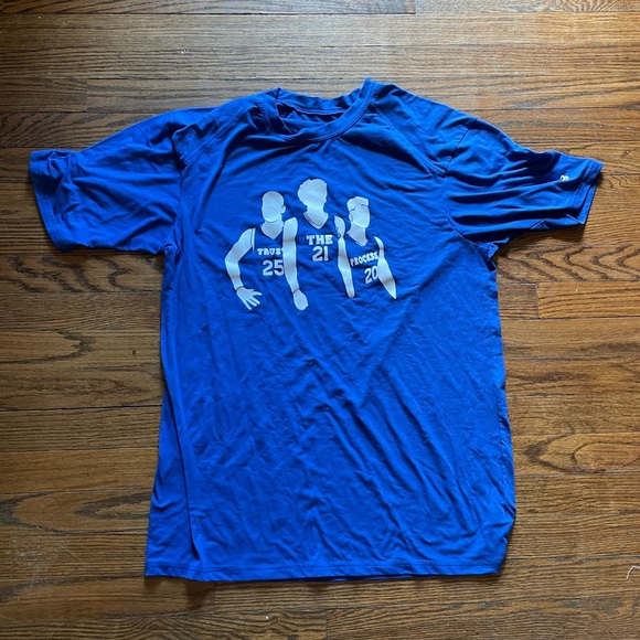 Trust the Process NBA 76ers Basketball shirt large - Picture 1 of 11